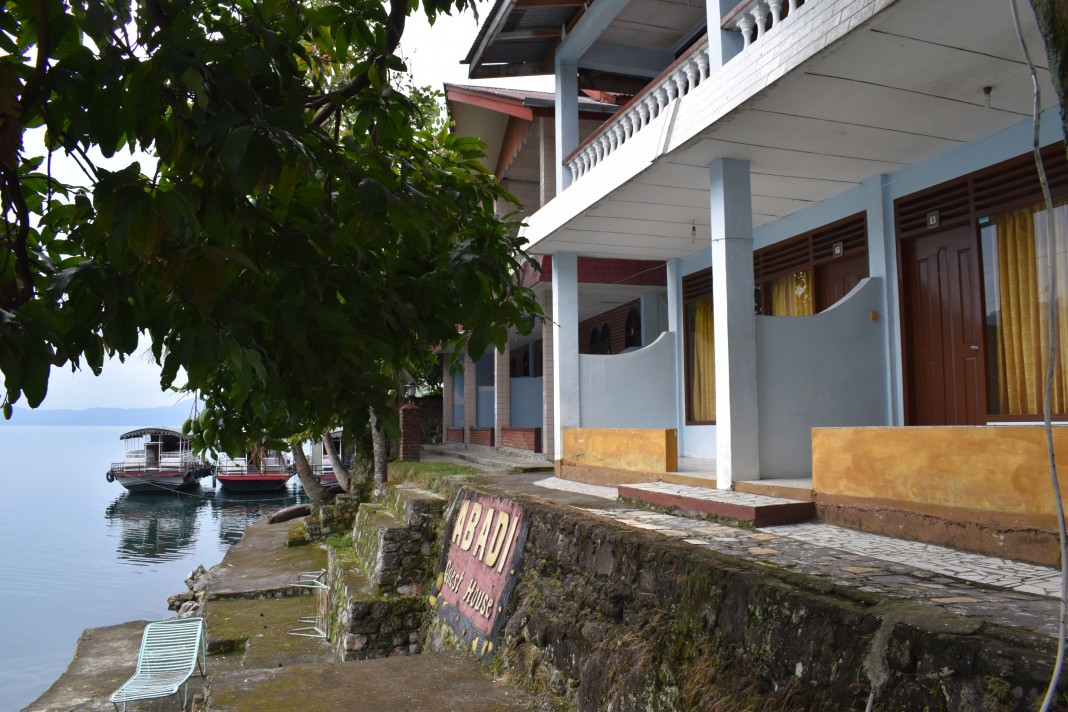 Absolute waterfront from under the mango tree at Abadi. Photo by: Stuart McDonald.
