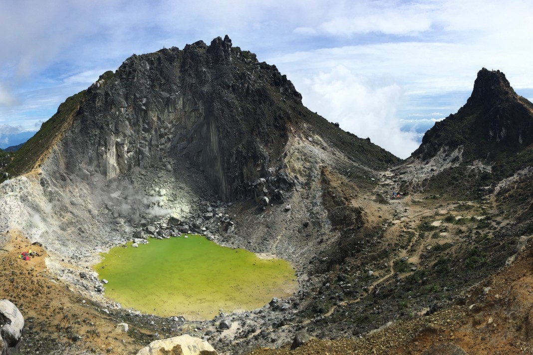 Gunung Sibayak is quite spectacular. Photo by: Stuart McDonald.