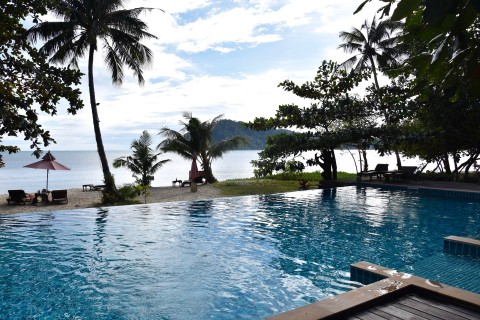 A pool with a view is always welcome. Photo by: David Luekens.