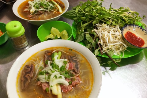 Pho Ba Tuyet. You’ll be dreaming about this pho for ages afterwards. Photo by: Cindy Fan.