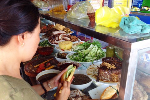 <i>Banh Mi Phuong</i>—aka yum sandwich. Photo by: Cindy Fan.