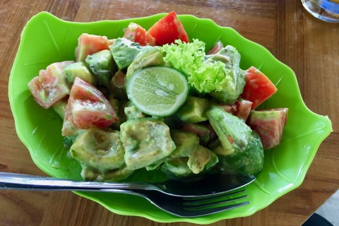 A healthy mix at Bamboo Beach Cafe. Photo by: Sally Arnold.