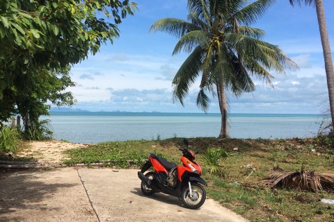 At the end of the road on Ko Samui. Photo by: Stuart McDonald.