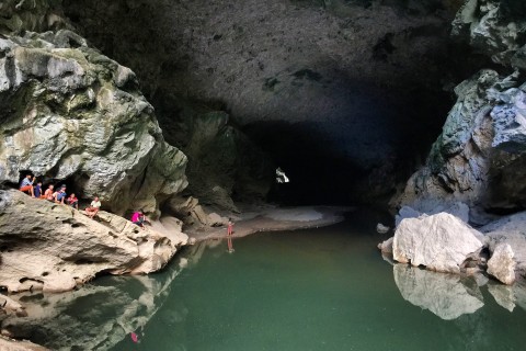 Have you ever swum in a cave like this? Photo by: Cindy Fan.