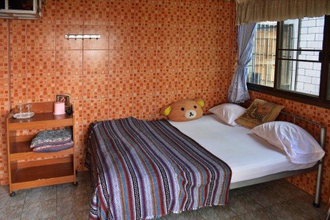 No need to pack a teddy in staying at Chiang Saen Guesthouse. Photo by: Mark Ord.
