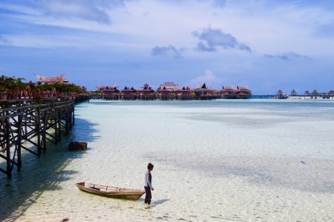 Mabul, not the Maldives. Photo by: Sally Arnold.