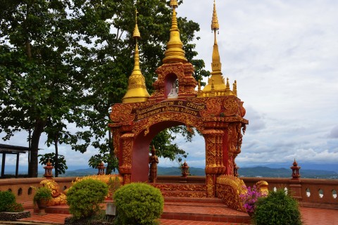 Take a poke around Wat Phrathat Pha Ngao. Photo by: Mark Ord.