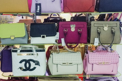 Where would we be without $25 Chanel bags? Totes original, obvs. At BTB Mall. Photo by: Nicky Sullivan.